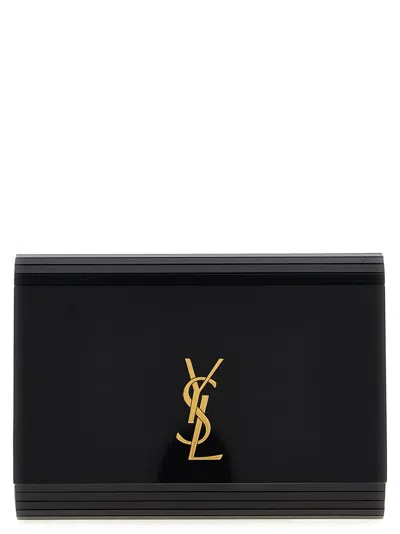 Saint Laurent 'minaudière Vicky' Crossbody Bag In Black