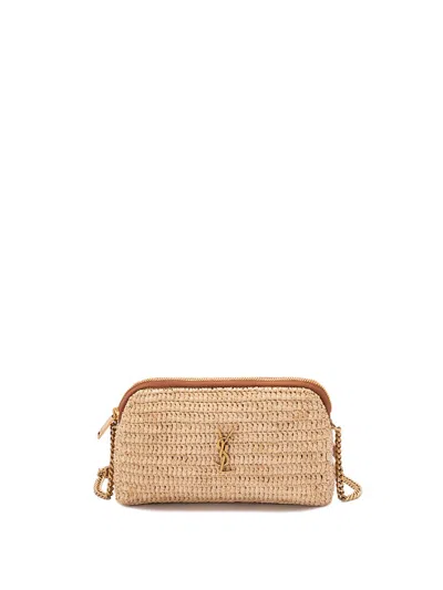 Saint Laurent Mini Bag In Sand