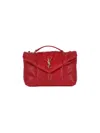 Shop Saint Laurent Mini Bag "puffer Toy" In Red