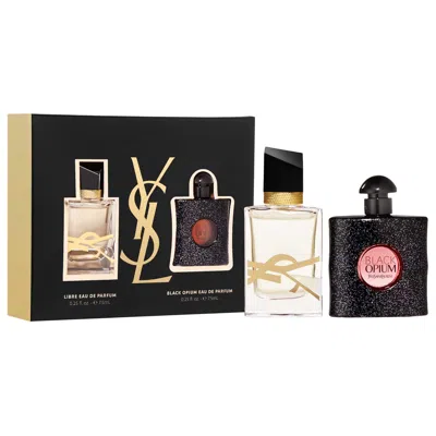 Saint Laurent Mini Black Opium & Libre Eau De Parfum Set