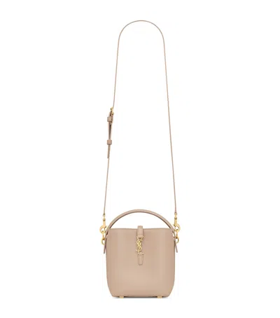 SAINT LAURENT MINI CALFSKIN LE 37 BUCKET BAG