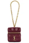 Saint Laurent Mini Cube Box With Chain