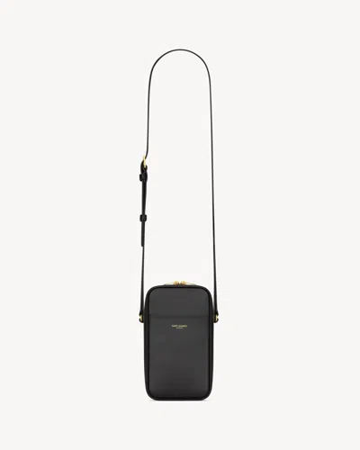 Saint Laurent Mini Daily Case For Men In Black
