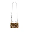 Saint Laurent Mini Gaby Top-handle Bag In Brown