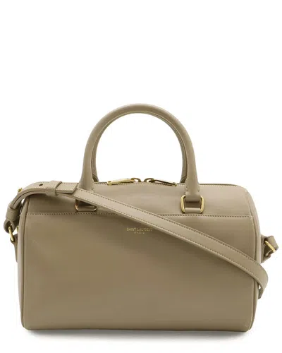 Saint Laurent Mini Handbag (authentic Pre-loved) In Brown