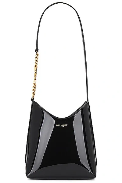 Saint Laurent Mini Hobo Bag In Nero