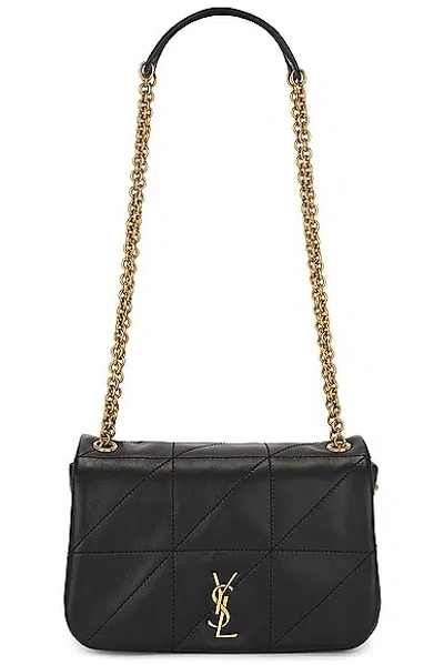 Saint Laurent Mini Jamie 4.3 Chain Bag In Black