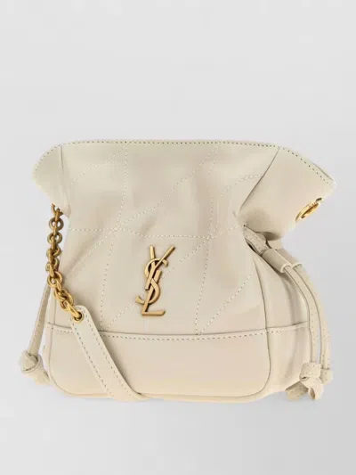 Saint Laurent Mini Jamie Bucket Bag Quilted Chain