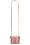 Saint Laurent Mini June Chain Bag In Dragee