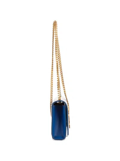 Pre-owned Saint Laurent Mini Kate Cross Body Bag In Blue