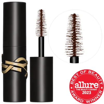 Saint Laurent Mini Lash Clash Extreme Volume Mascara Uninhibited Brown 0.17 Oz/5 ml In Transparent