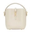 Saint Laurent Mini Le 37 Tote Bag In Nude