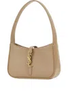 Saint Laurent Mini Le 5 À 7 Hobo Bag In Neutral