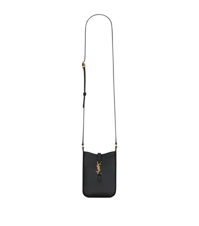 Saint Laurent Mini Le 5 À 7 Shoulder Bag In Black