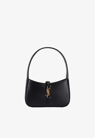 Saint Laurent Mini Le 5 À 7 Shoulder Bag In Black