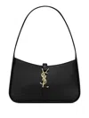 Saint Laurent Le 5 A 7 Mini Ysl Shoulder Bag In Smooth Leather In Black