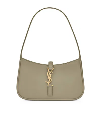 Saint Laurent Mini Le 5 À 7 Shoulder Bag In Green