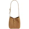 Saint Laurent Mini Le 5 À 7 Suede Shoulder Bag
