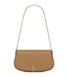 Saint Laurent Voltaire Mini Leather Shoulder Bag In Beige