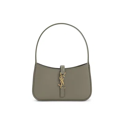 Saint Laurent Mini Leather Handbag In Animal Print