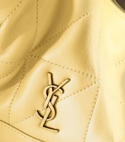 Saint Laurent Mini Leather Jamie Shoulder Bag In Orange
