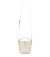 Saint Laurent Mini Le 37 Bucket Bag In White