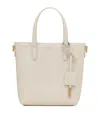 Saint Laurent Mini Toy Shopping Tote Bag In White