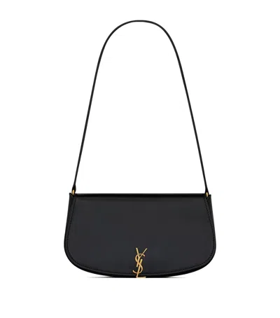 SAINT LAURENT MINI LEATHER VOLTAIRE SHOULDER BAG