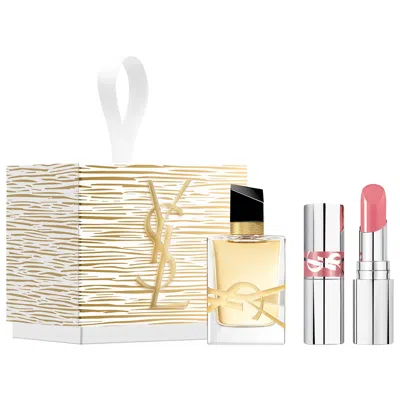 Saint Laurent Mini Libre Eau De Parfum + Loveshine Lipstick Duo Gift Set