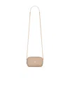 Saint Laurent Mini Lou Quilted Bag In Nude
