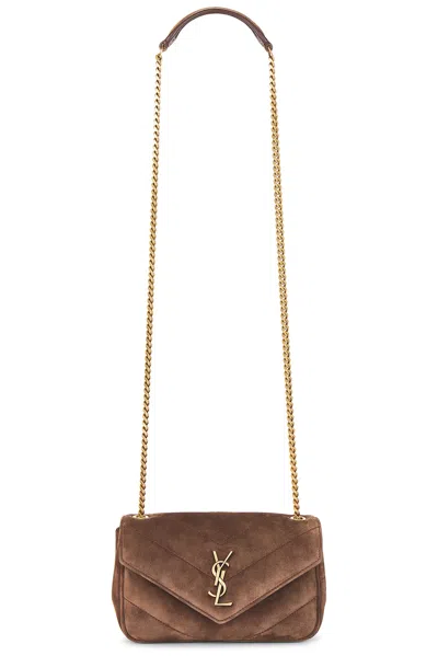 SAINT LAURENT MINI LOULOU CHAIN BAG