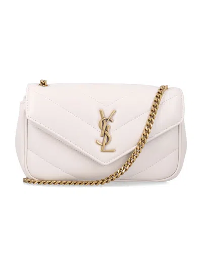 Saint Laurent Mini Loulou Chain Handbag - Compact Elegance