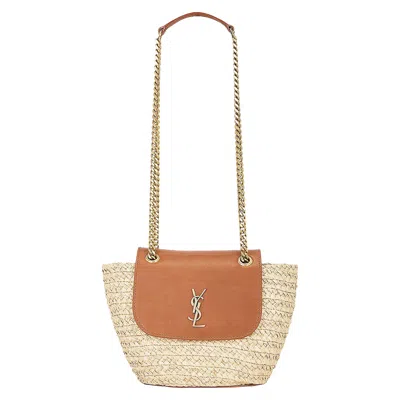 Pre-owned Saint Laurent Mini Manon 'tan' | Women's Size Onesize In Brown