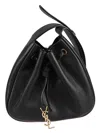 Saint Laurent Mini Paris Vii Hobo Bag In Black