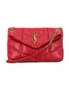 Saint Laurent Loulor Small Puffer Bag In Red_danger