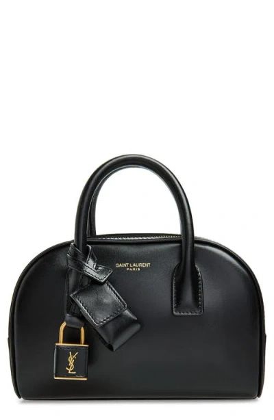 Saint Laurent Mini Sac De Jour Boston Satchel In Pink