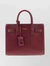 Saint Laurent Maroon Nano Sac De Jour Satchel