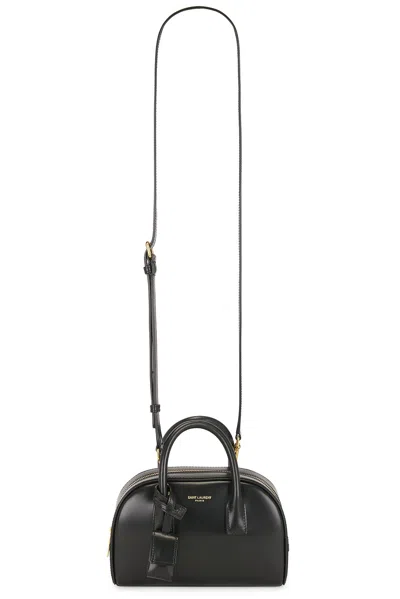 Saint Laurent Mini Sac De Jour Supple Boston Bag In Nero