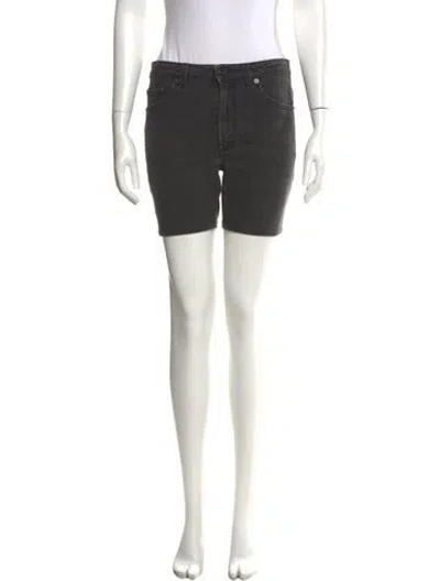 Pre-owned Saint Laurent Mini Shorts In Black