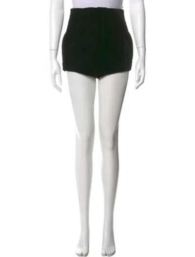 Pre-owned Saint Laurent Mini Shorts In Black