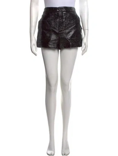 Pre-owned Saint Laurent Mini Shorts In Black