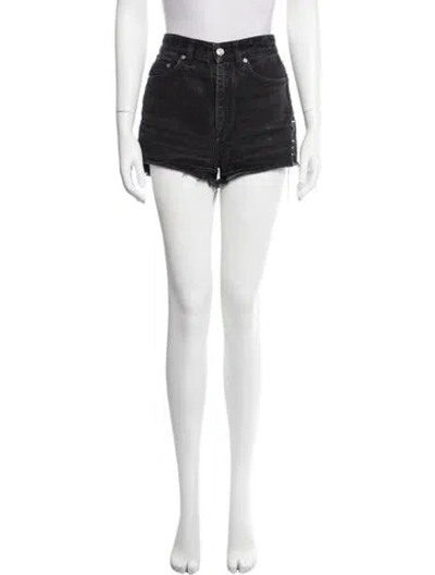 Pre-owned Saint Laurent Mini Shorts In Black
