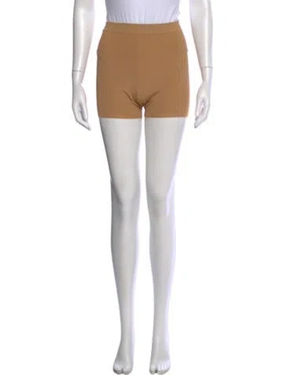 Pre-owned Saint Laurent Mini Shorts In Brown