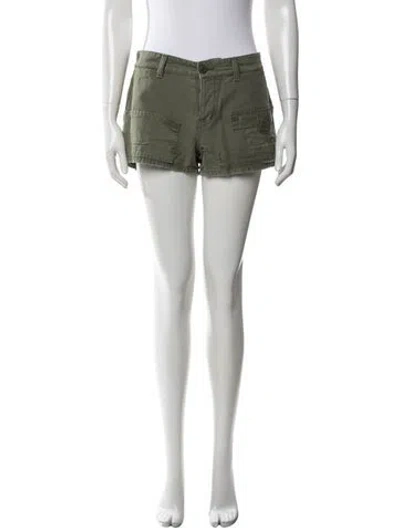 Pre-owned Saint Laurent Mini Shorts In Green