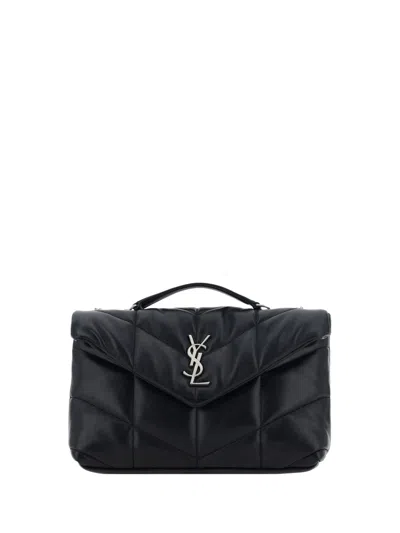 Saint Laurent Mini Shoulder Bag In Black