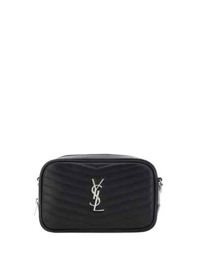 Saint Laurent Mini Shoulder Bag In Black