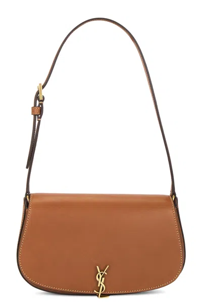 Saint Laurent Mini Shoulder Bag In Brick