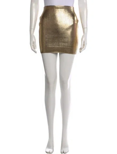 Pre-owned Saint Laurent Mini Skirt