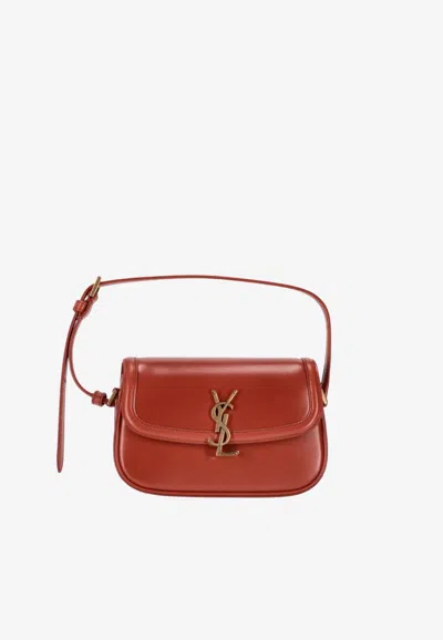 Saint Laurent Mini Solfer Shoulder Bag In Red