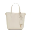Saint Laurent Mini Toy Shopping Tote Bag In Nude